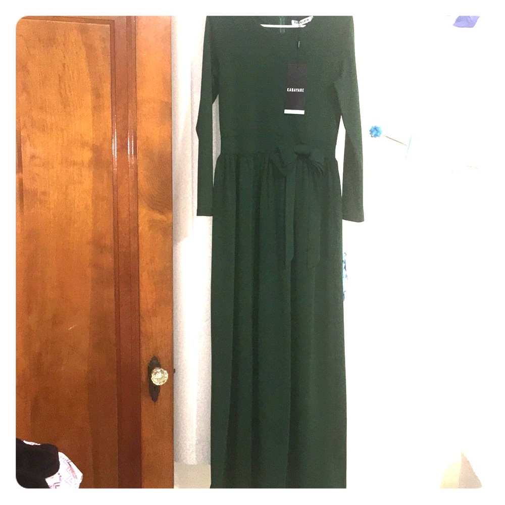Long sleeve maxi dress